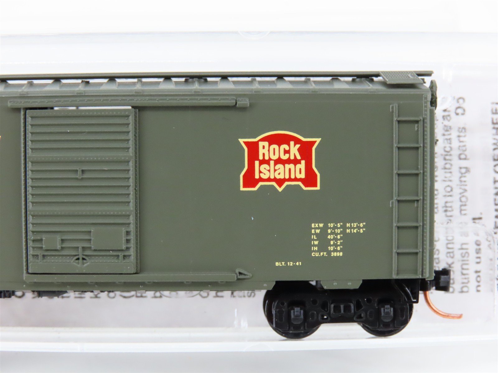 N Micro-Trains MTL 20566 RI Rock Island Route Of The Rockets 40' Box Car #20039