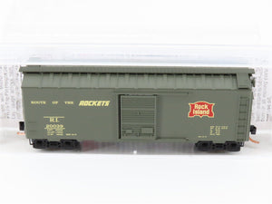 N Micro-Trains MTL 20566 RI Rock Island Route Of The Rockets 40' Box Car #20039