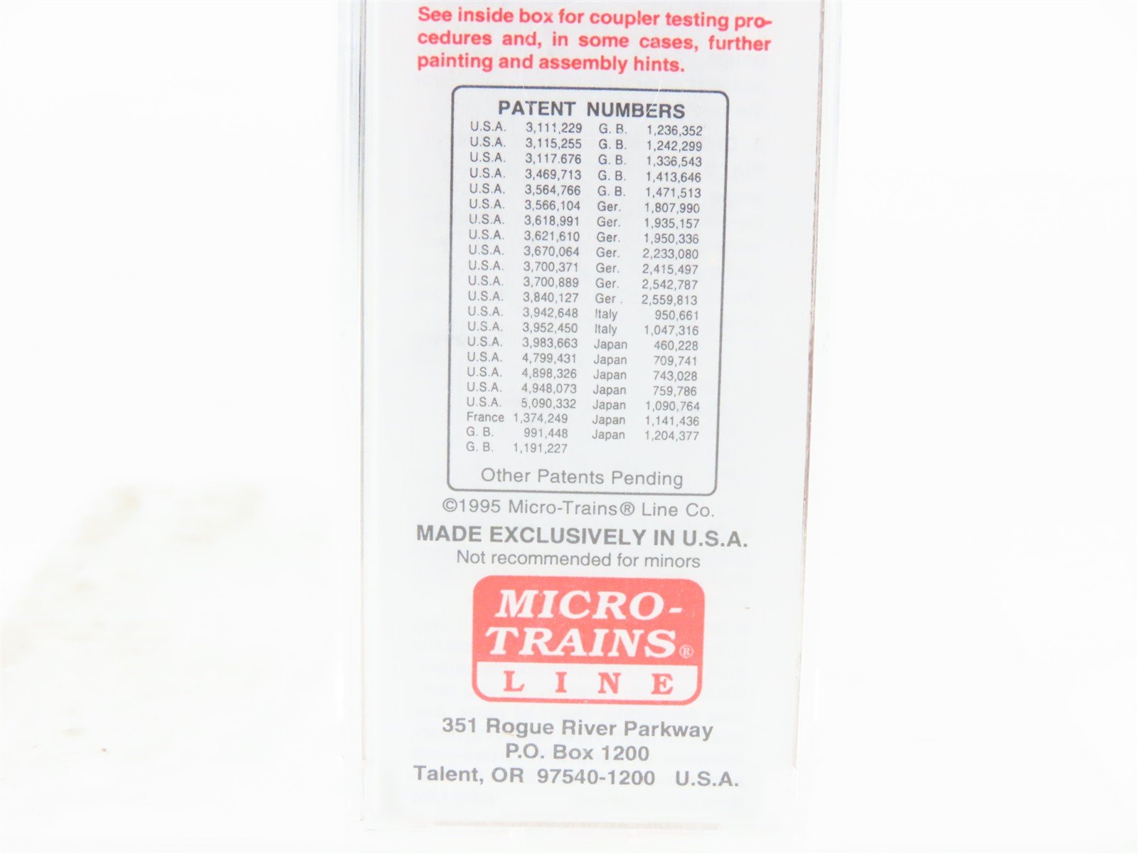 N Scale Micro-Trains MTL 23230 UP Union Pacific 
