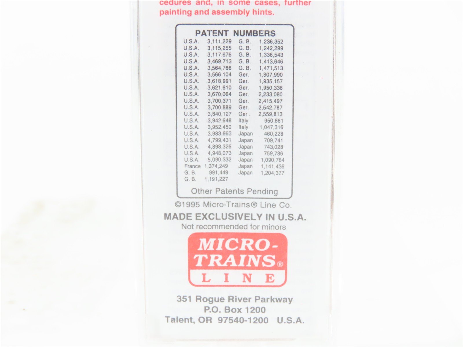 N Scale Micro-Trains MTL 23230 UP Union Pacific 