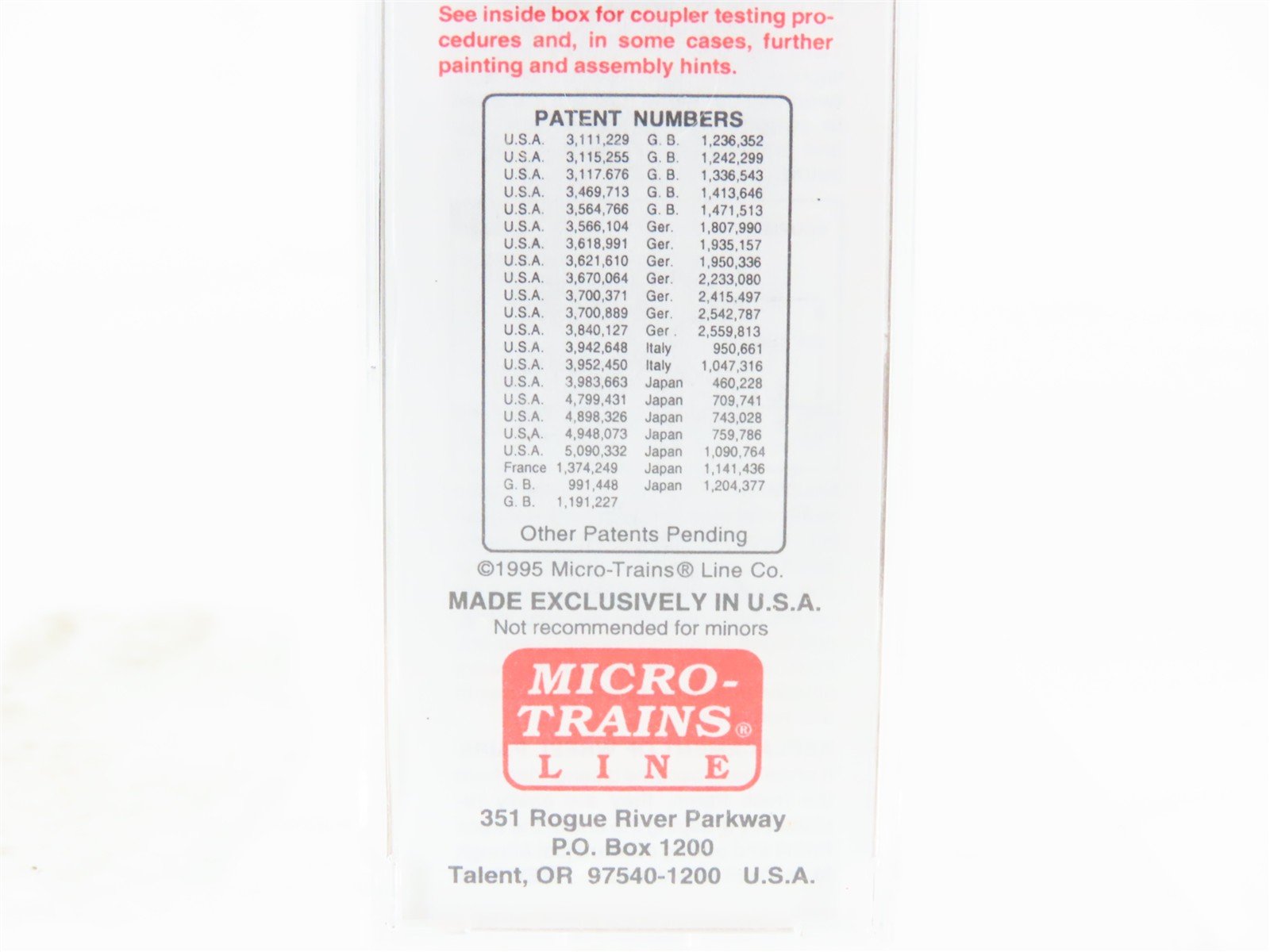 N Scale Micro-Trains MTL 23230 UP Union Pacific 