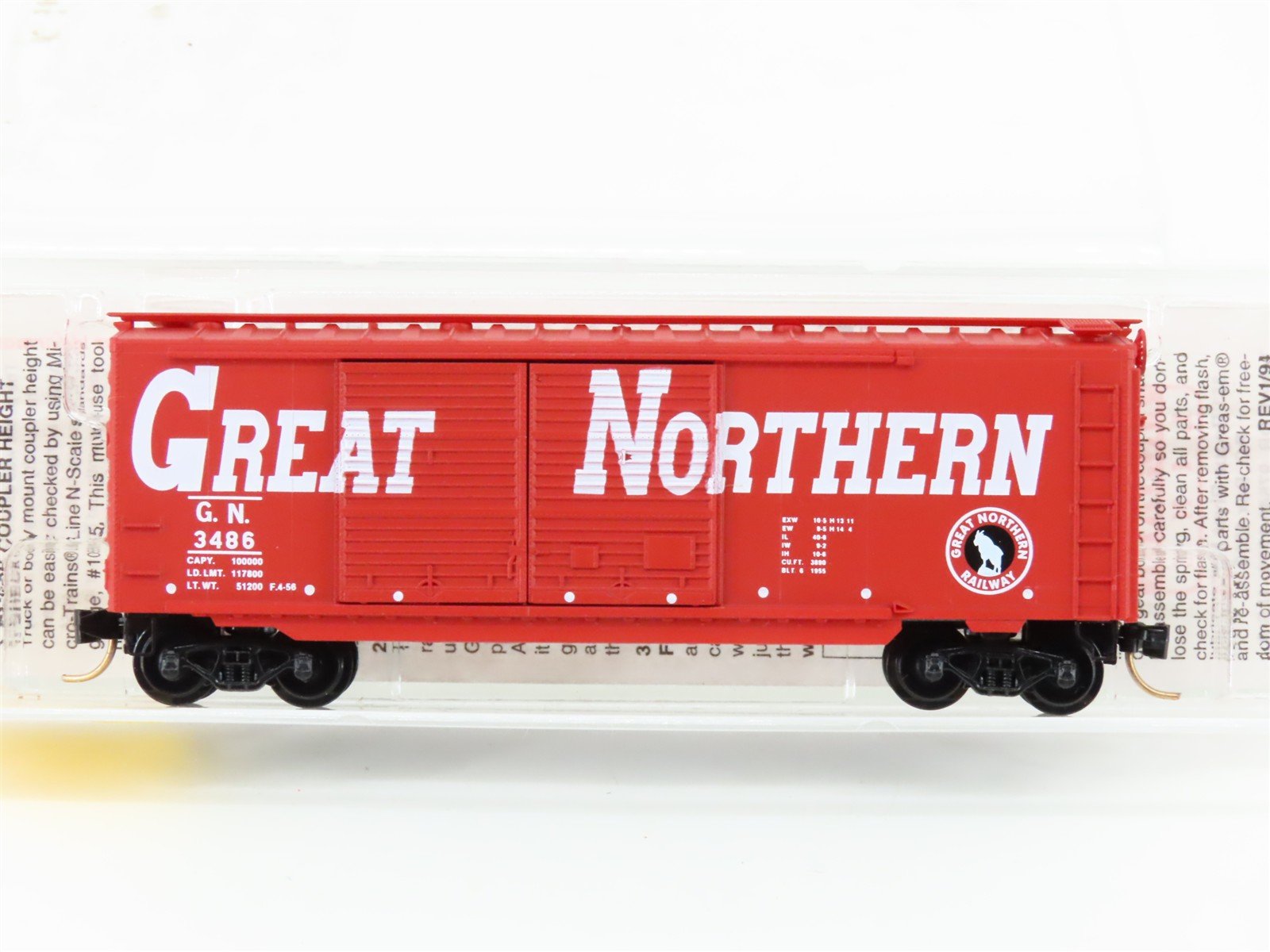 N Scale Micro-Trains MTL 23220 GN Great Northern 