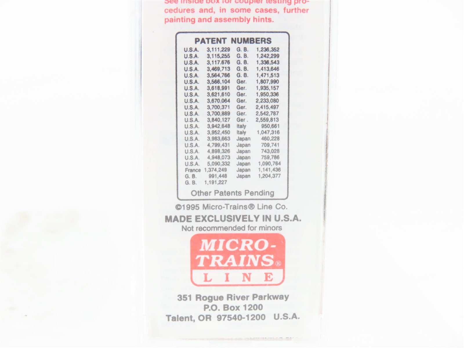 N Scale Micro-Trains MTL 23220 GN Great Northern 