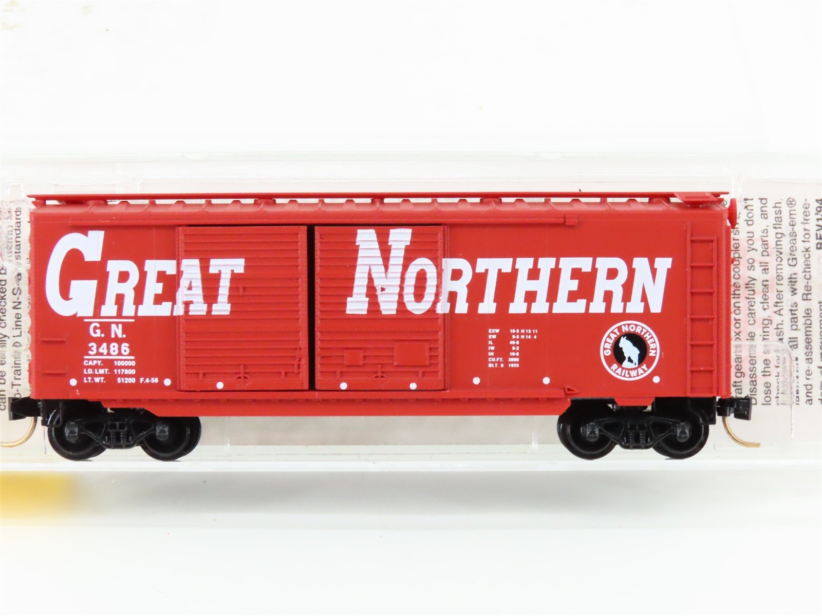 N Scale Micro-Trains MTL 23220 GN Great Northern 