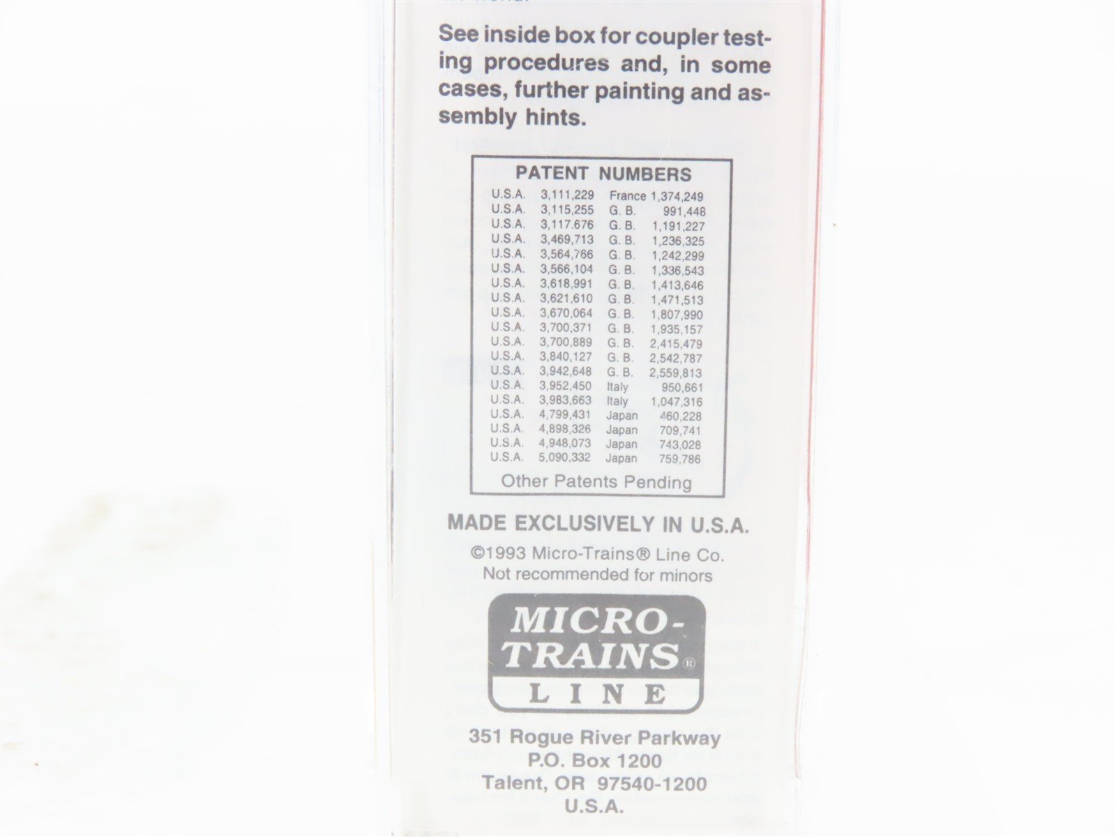 N Scale Micro-Trains MTL 23200 GN Great Northern 