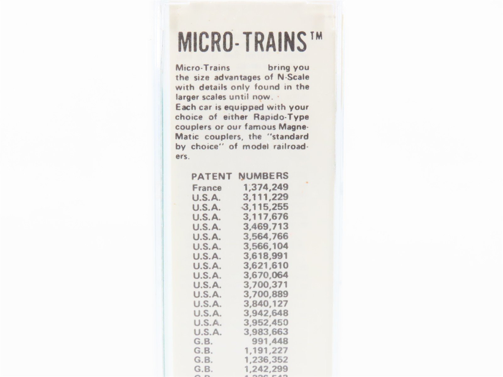 N Scale Kadee Micro-Trains MTL 24020 LV Lehigh Valley 40' Box Car #66201