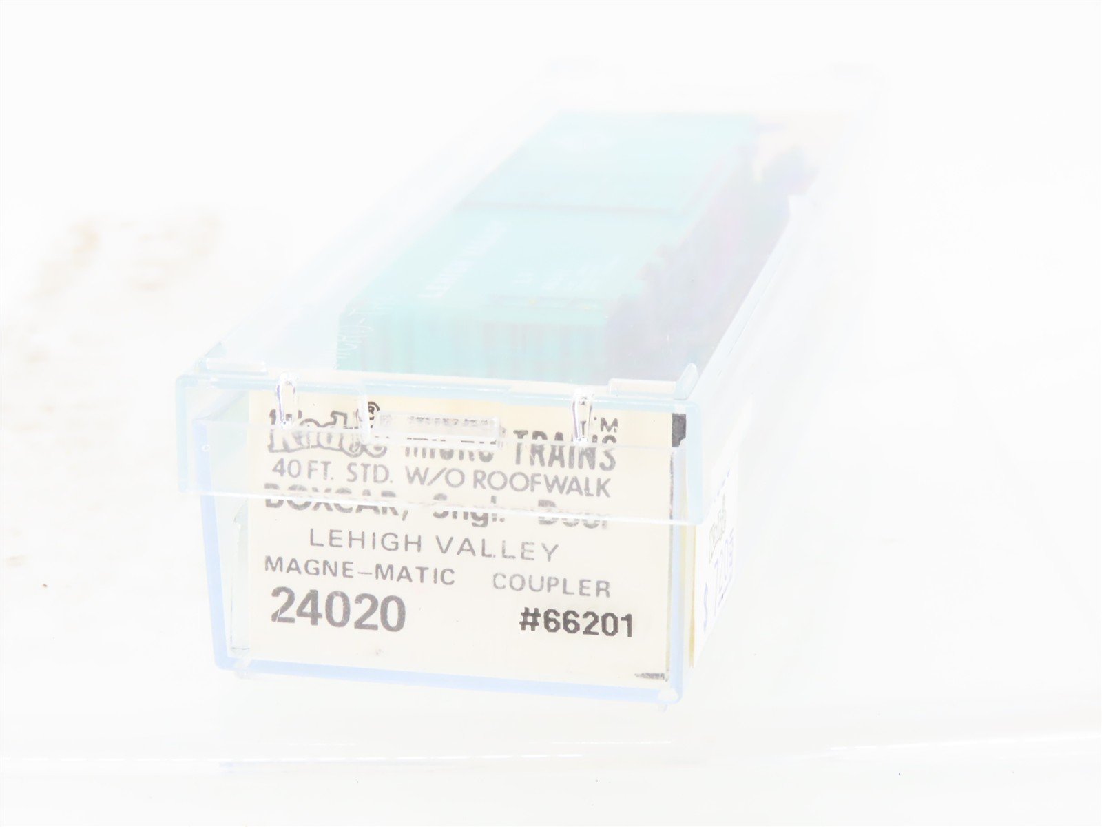 N Scale Kadee Micro-Trains MTL 24020 LV Lehigh Valley 40' Box Car #66201