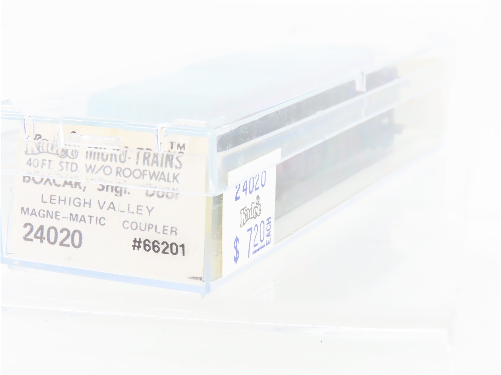 N Scale Kadee Micro-Trains MTL 24020 LV Lehigh Valley 40' Box Car #66201
