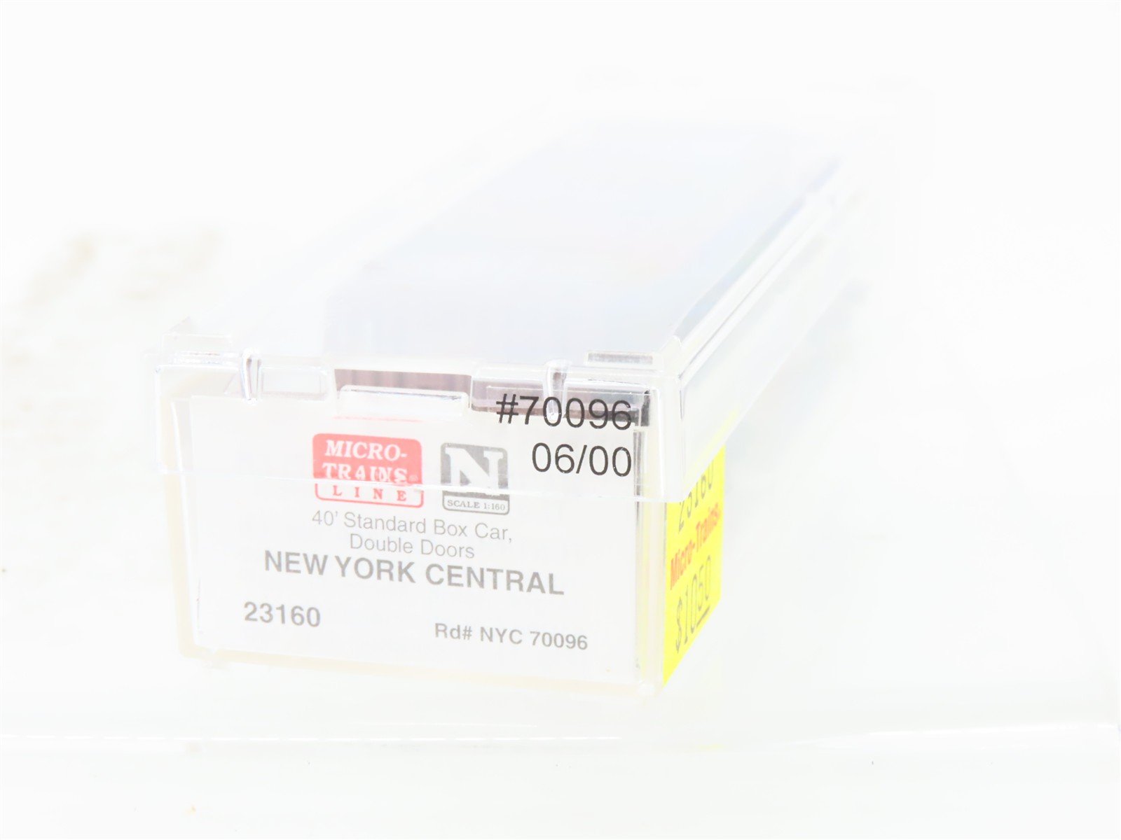 N Scale Micro-Trains MTL 23160 NYC New York Central 40' Automobile Boxcar #70096