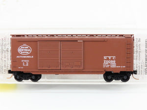 N Scale Micro-Trains MTL 23160 NYC New York Central 40' Automobile Boxcar #70096