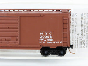 N Scale Micro-Trains MTL 23160 NYC New York Central 40' Automobile Boxcar #70096
