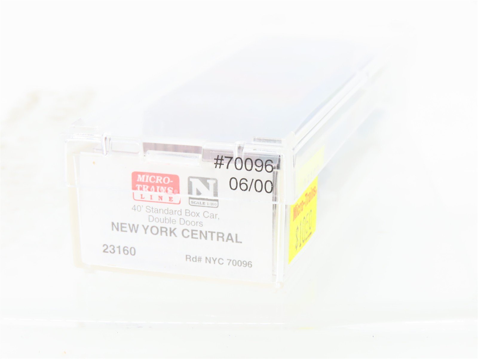 N Scale Micro-Trains MTL 23160 NYC New York Central 40' Automobile Boxcar #70096