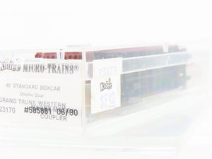 N Scale Kadee Micro-Trains MTL 23170 GTW Grand Trunk Western 40' Box Car #585881