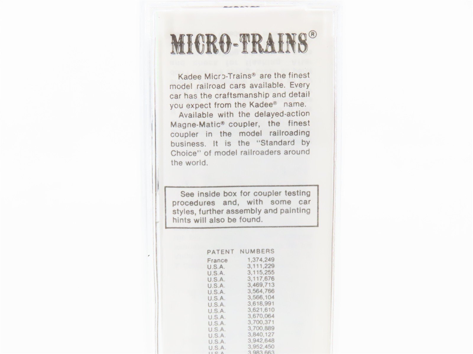 N Kadee Micro-Trains MTL 23160 NYC New York Central 40' Automobile Boxcar #70099