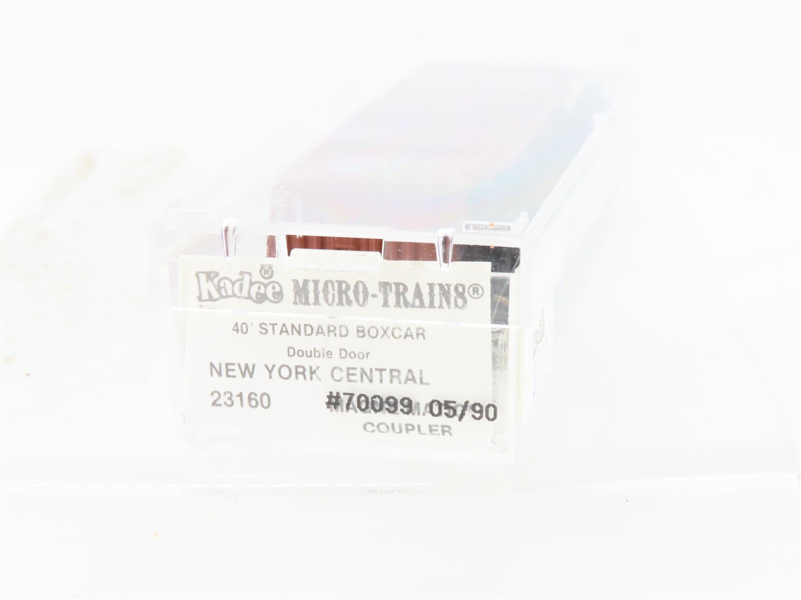 N Kadee Micro-Trains MTL 23160 NYC New York Central 40' Automobile Boxcar #70099