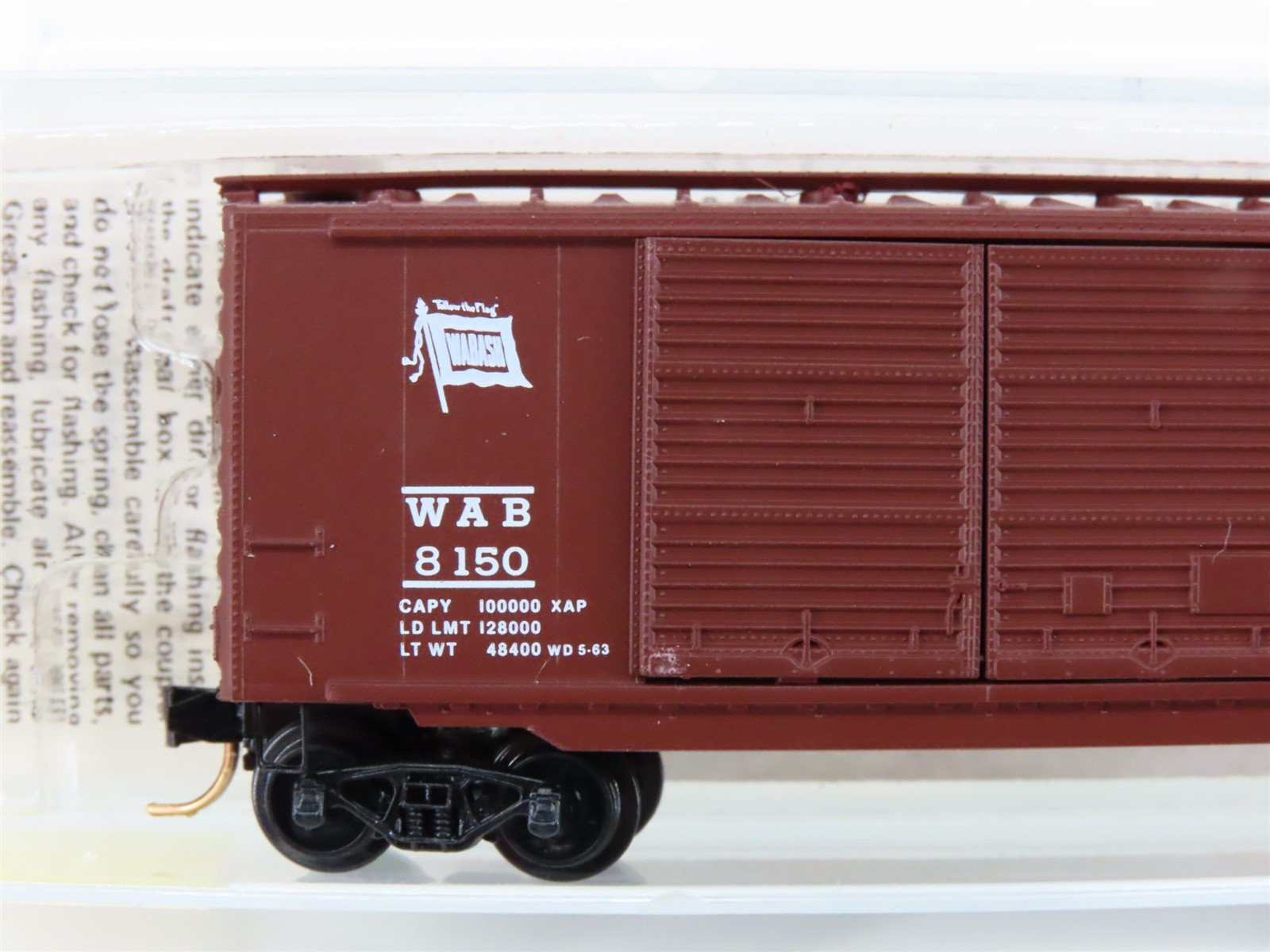 N Kadee Micro-Trains MTL 23130 WAB Wabash 