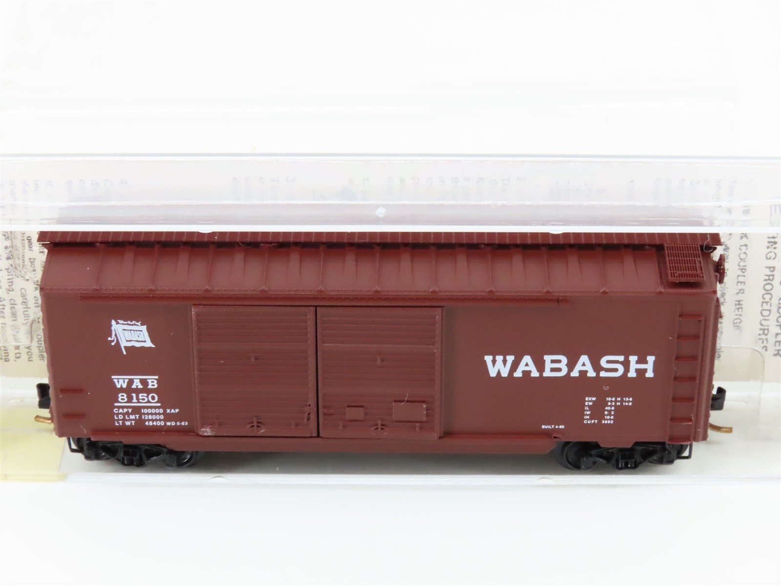 N Kadee Micro-Trains MTL 23130 WAB Wabash 