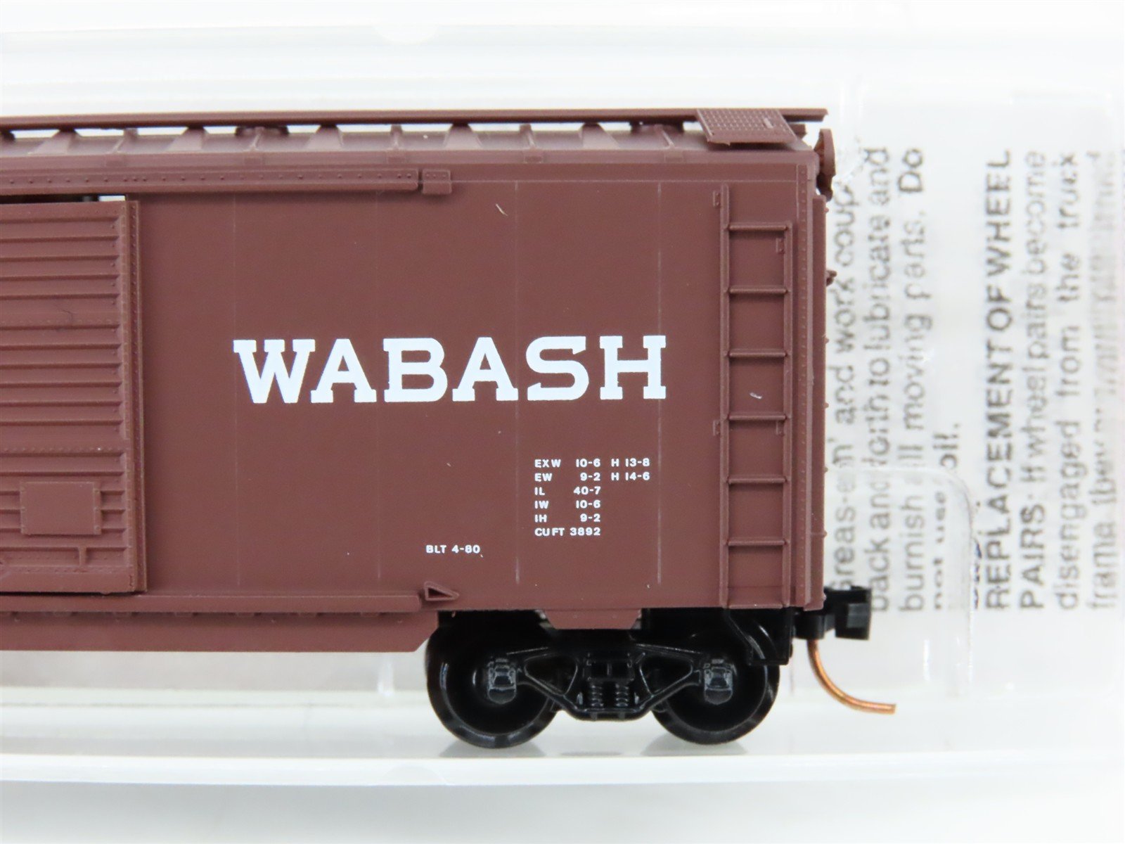 N Scale Micro-Trains MTL 23130 WAB Wabash 