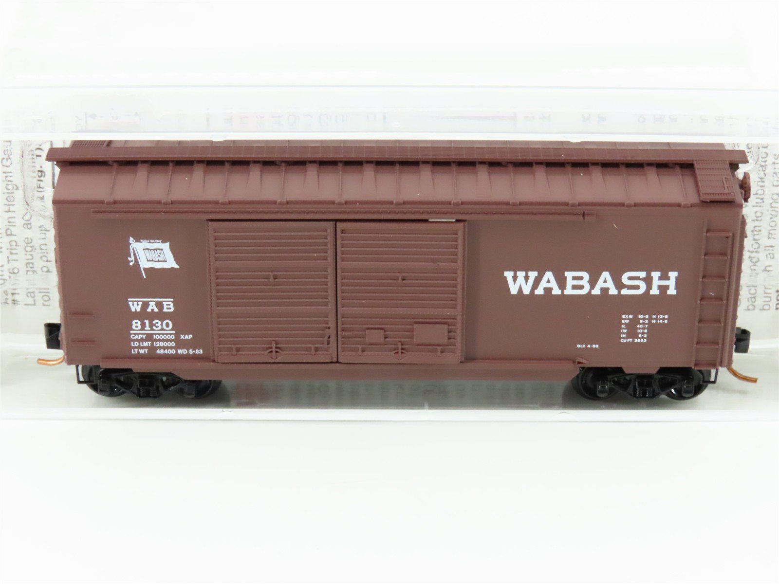 N Scale Micro-Trains MTL 23130 WAB Wabash 