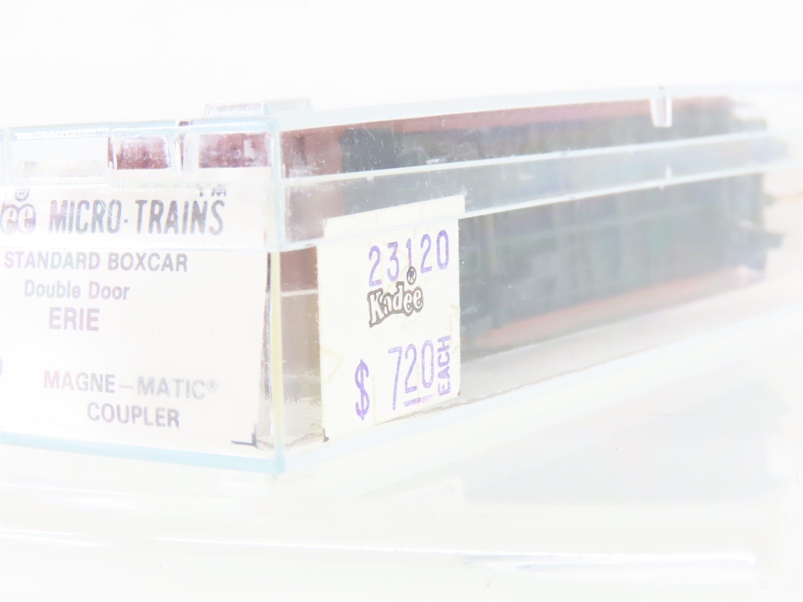 N Scale Kadee Micro-Trains MTL 23120 Erie Railroad 40' Automobile Box Car #97900