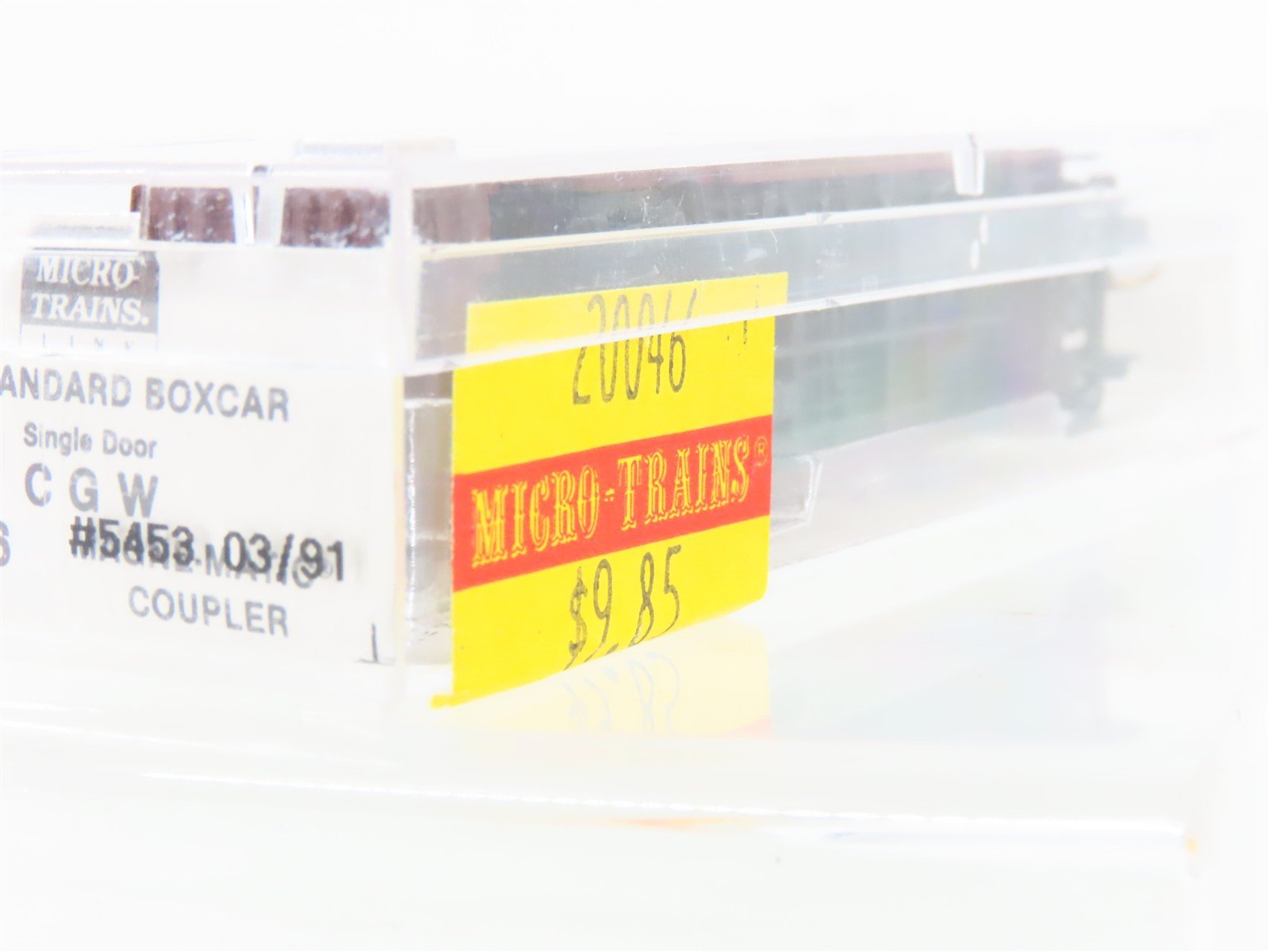 N Scale Micro-Trains MTL 20046 CGW Chicago Great Western 40' Box Car #5453