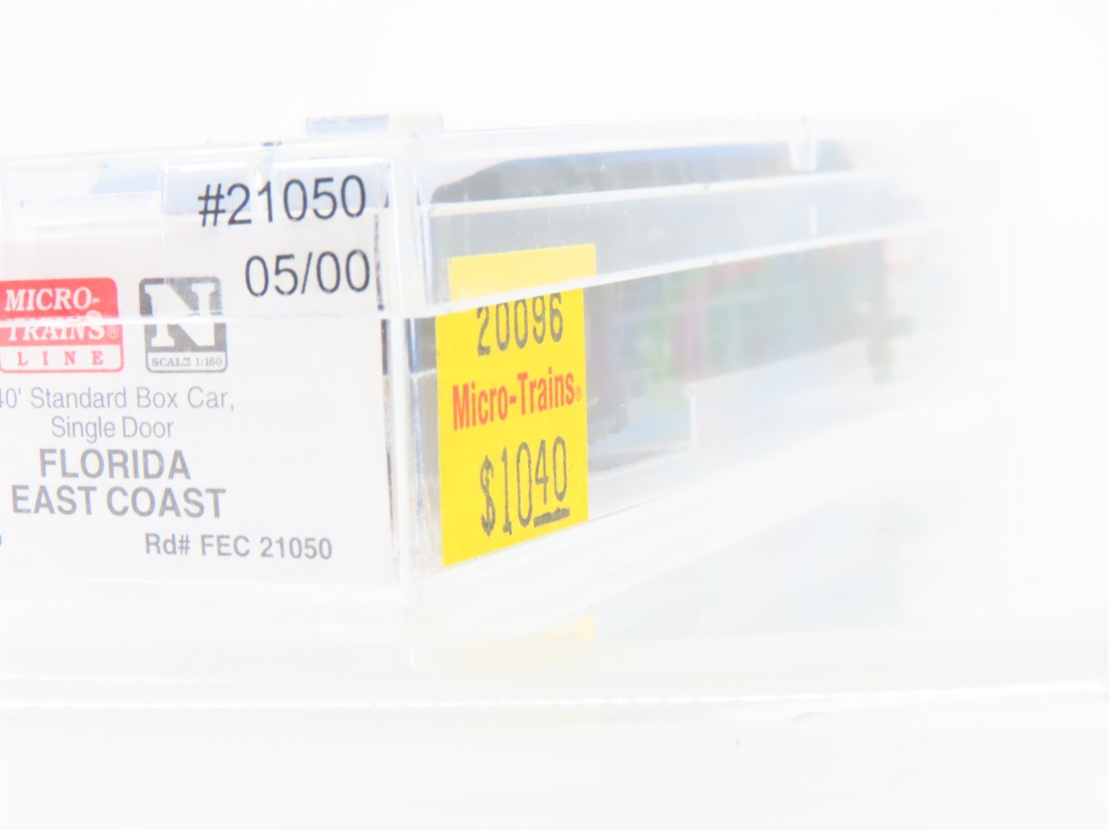 N Micro-Trains MTL 20096 FEC Florida East Coast 