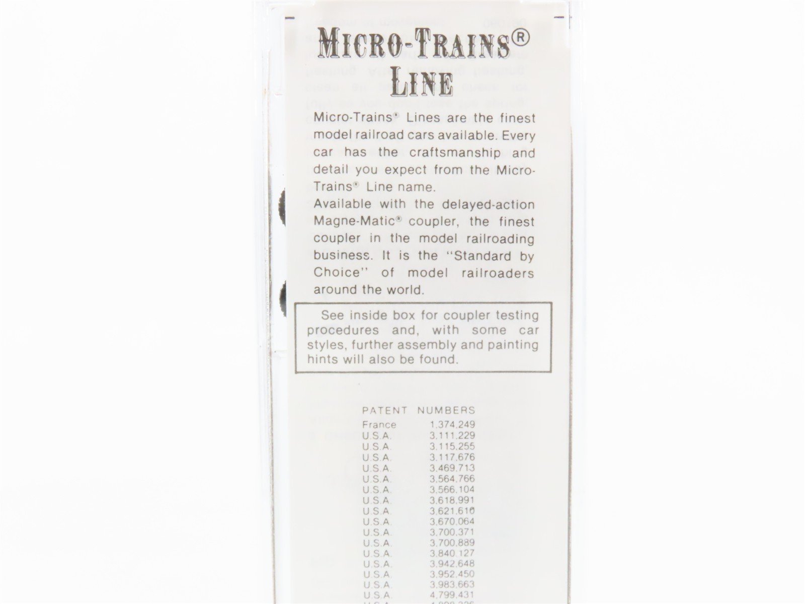 N Scale Micro-Trains MTL 20036 THB Toronto Hamilton & Buffalo 40' Box Car #3538