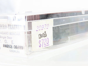 N Scale Kadee Micro-Trains MTL 20970 PGE Pacific Great Eastern 40' Box Car #4012