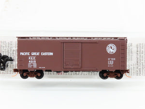 N Scale Micro-Trains MTL 20970 PGE Pacific Great Eastern 40' Box Car #4015