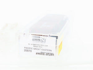 N Scale Micro-Trains MTL 20970 PGE Pacific Great Eastern 40' Box Car #4022
