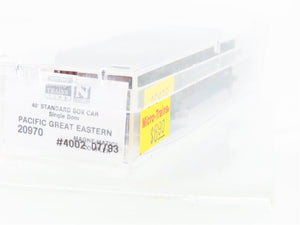 N Scale Micro-Trains MTL 20970 PGE Pacific Great Eastern 40' Box Car #4022