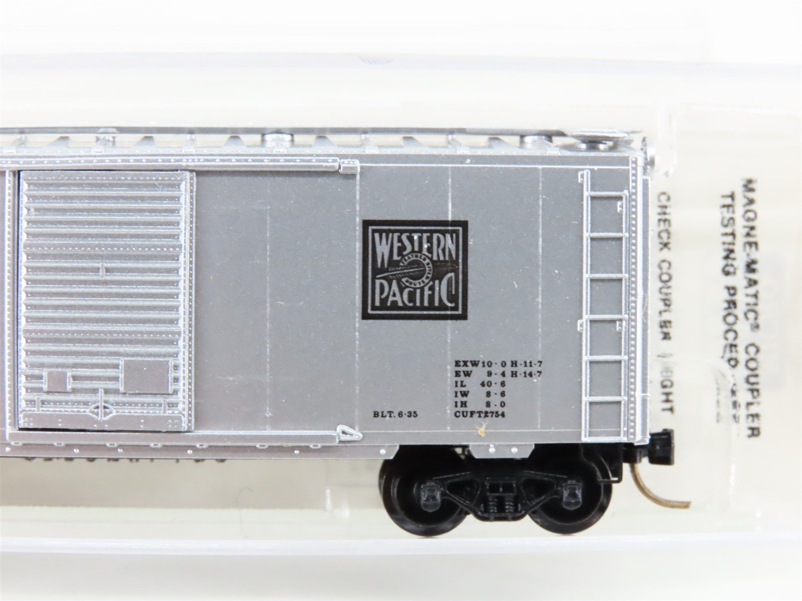 N Micro-Trains MTL 20076 WP Feather River Route Bulk Sugar 40' Box Car #15293