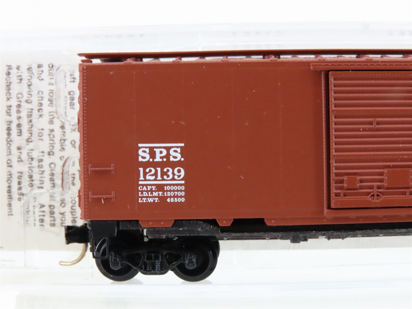 N Kadee Micro-Trains MTL 20990 SPS Spokane Portland & Seattle 40' Box Car #12139
