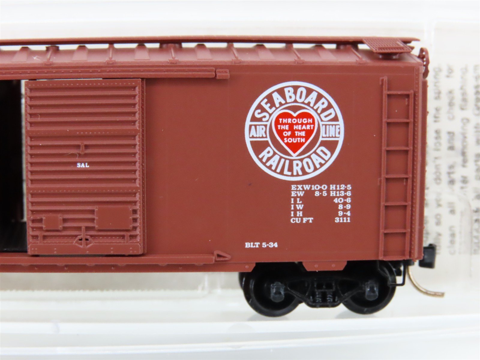 N Scale Micro-Trains MTL 20026 SAL Orange Blossom Special 40' Box Car #17075