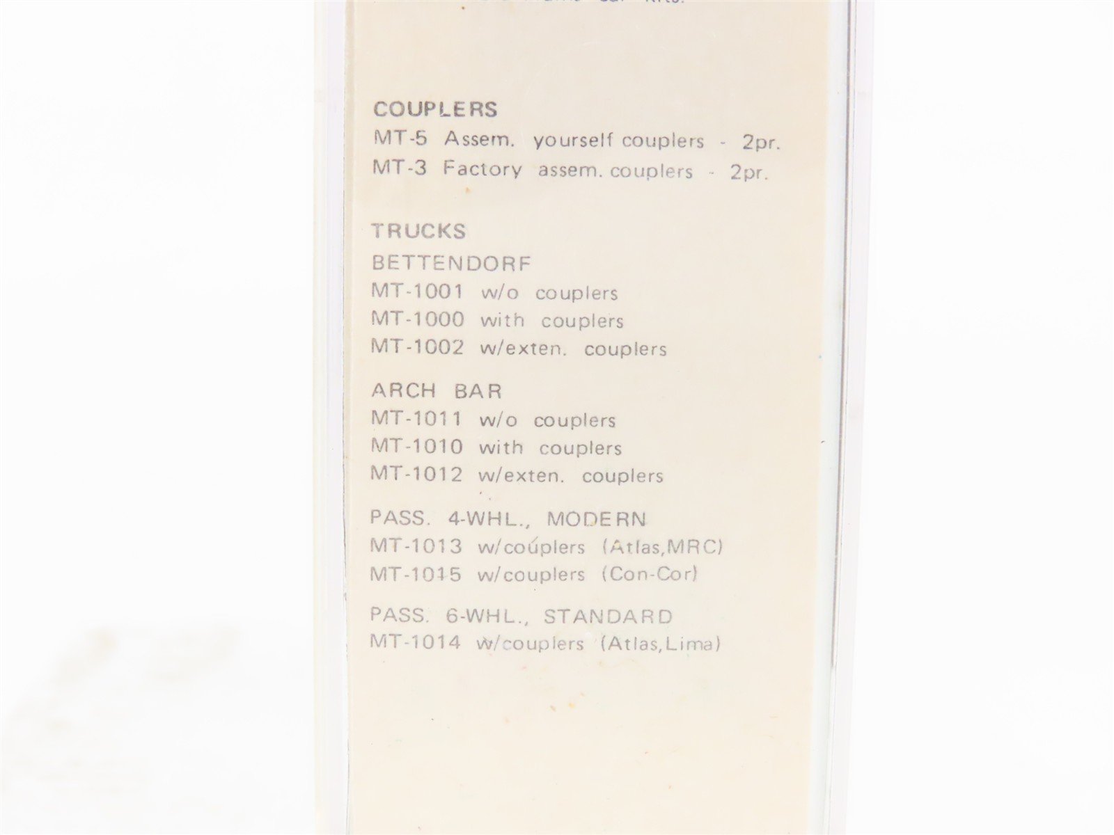 N Kadee Micro-Trains MTL 20000 Unlettered 40' Single Door Box Car - Blue Label
