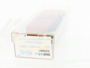 N Kadee Micro-Trains MTL 20000 Unlettered 40' Single Door Box Car - Blue Label