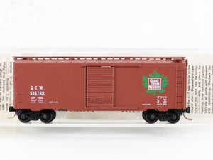 N Kadee Micro-Trains MTL 20010 GTW Grand Trunk Western 40' Box Car #516768