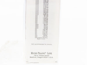 N Kadee Micro-Trains MTL 20010 GTW Grand Trunk Western 40' Box Car #516768