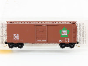 N Scale Micro-Trains MTL 20010 GTW Grand Trunk Western 40' Box Car #516771