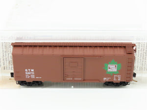 N Scale Micro-Trains MTL 20010 GTW Grand Trunk Western 40' Box Car #516771