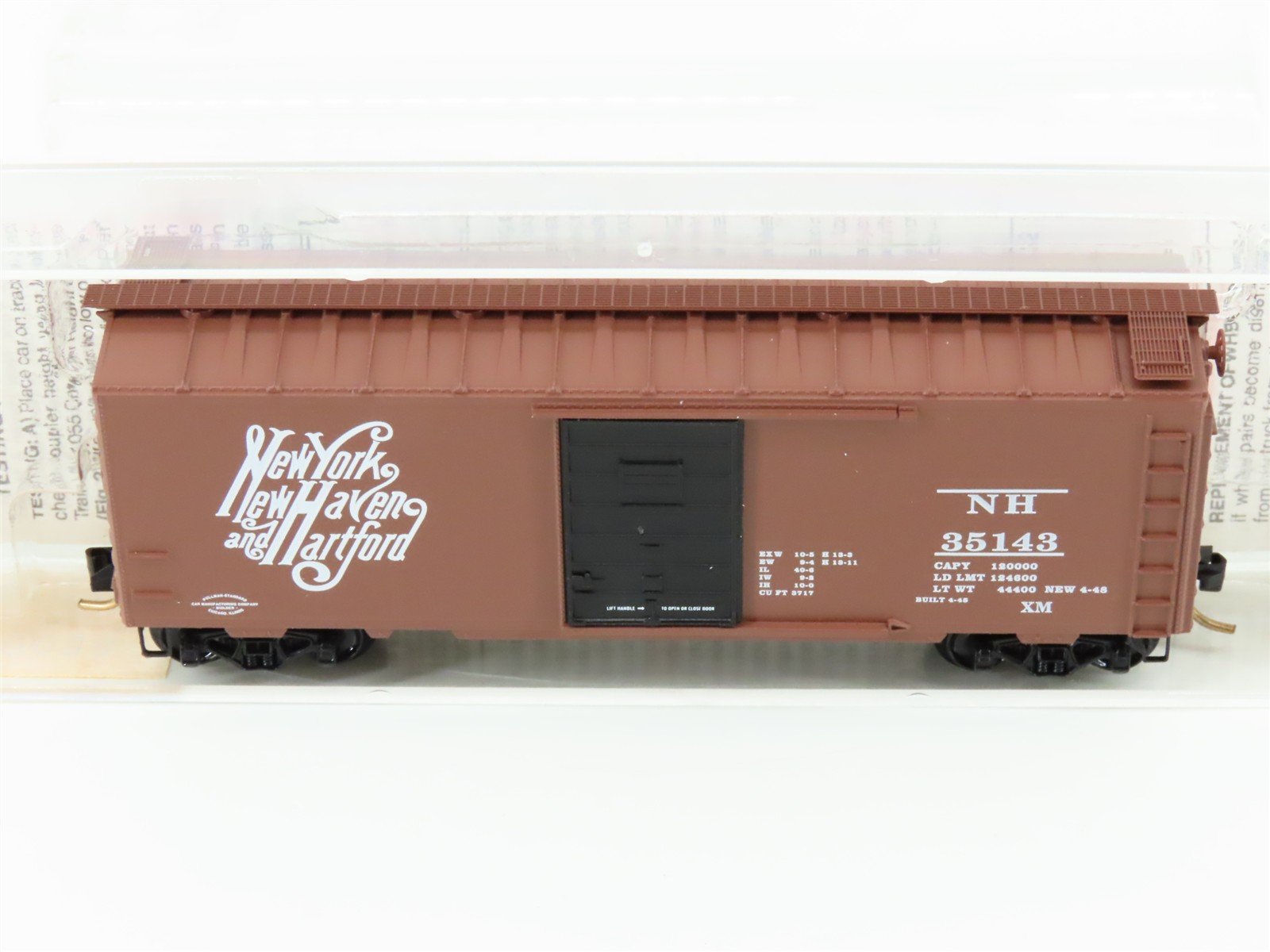 N Micro-Trains MTL 20029 NH New York, New Haven & Hartford 40' Box Car #35143