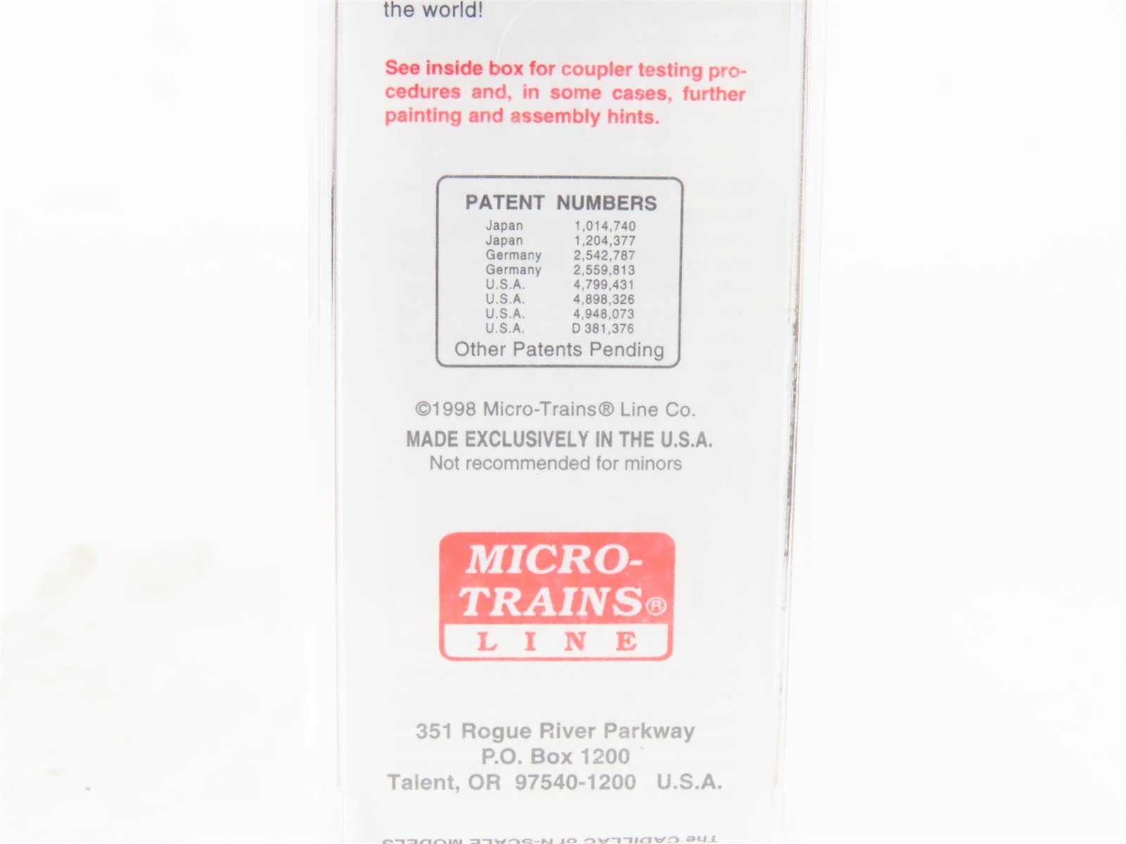 N Micro-Trains MTL 20029 NH New York, New Haven & Hartford 40' Box Car #35143