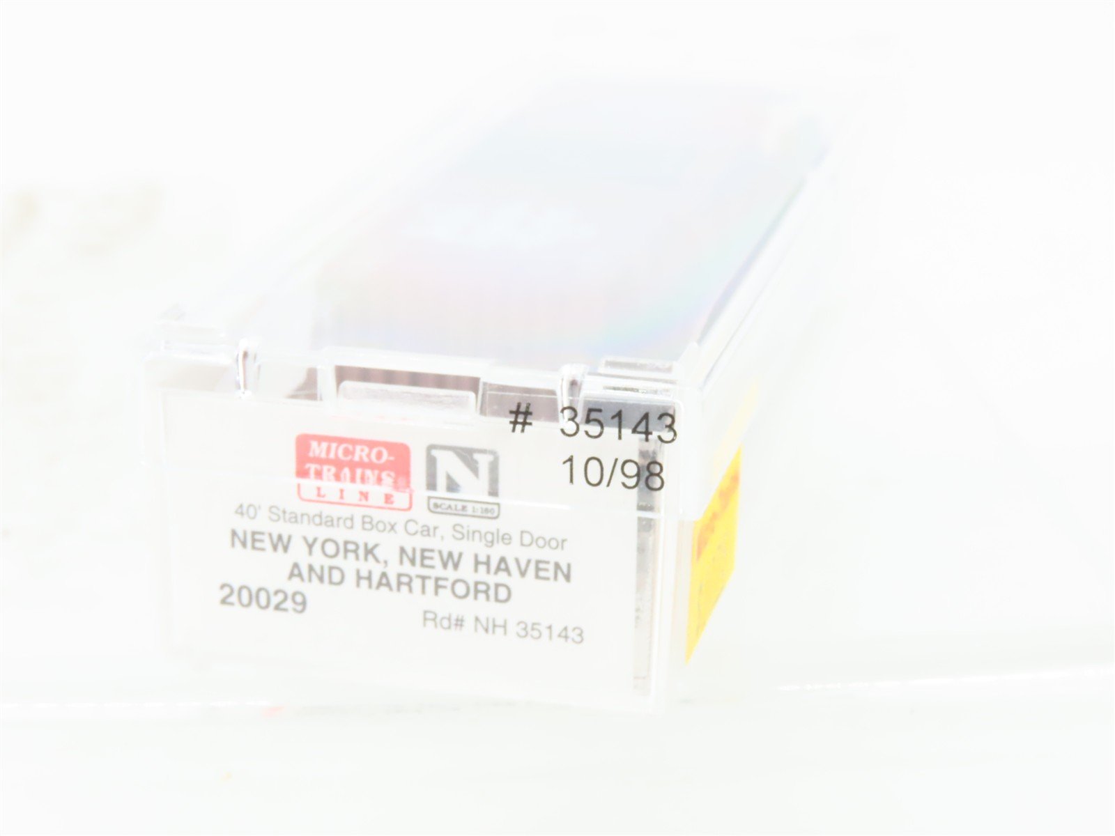 N Micro-Trains MTL 20029 NH New York, New Haven & Hartford 40' Box Car #35143