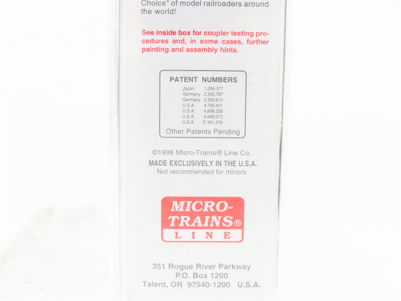 N Scale Micro-Trains MTL 20039 N&W Norfolk & Western 40' Box Car #53045