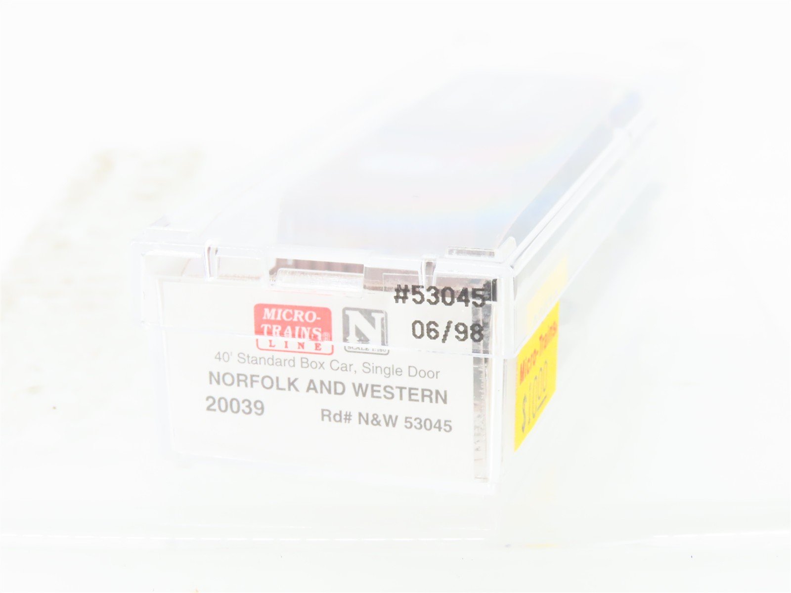 N Scale Micro-Trains MTL 20039 N&W Norfolk & Western 40' Box Car #53045