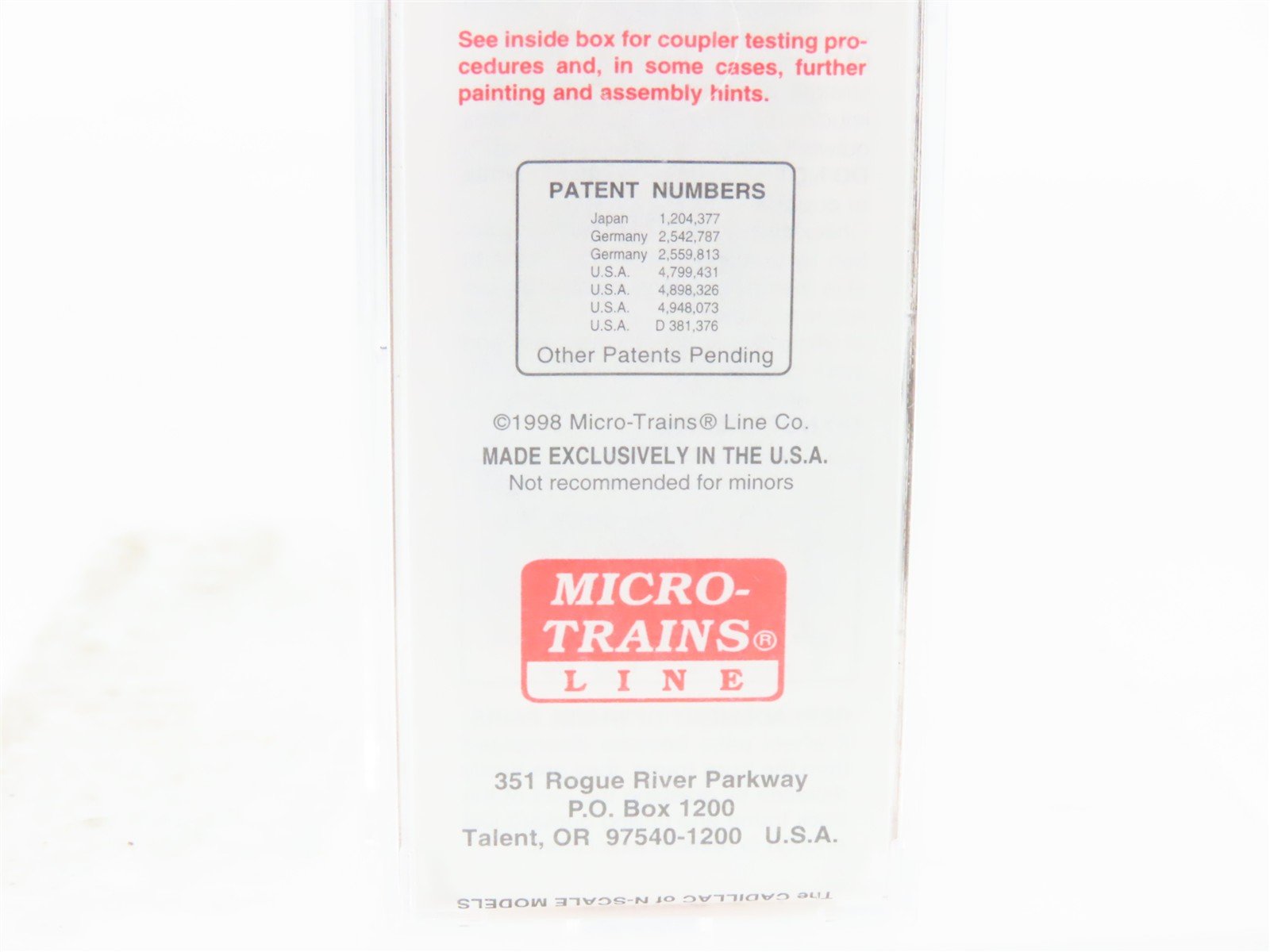 N Scale Micro-Trains MTL 20039 N&W Norfolk & Western 40' Box Car #53045