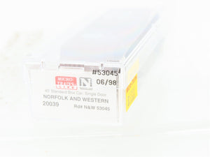 N Scale Micro-Trains MTL 20039 N&W Norfolk & Western 40' Box Car #53045