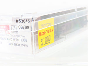 N Scale Micro-Trains MTL 20039 N&W Norfolk & Western 40' Box Car #53045