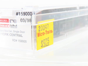N Scale Micro-Trains MTL 20047 NYC New York Central System 40' Box Car #159000