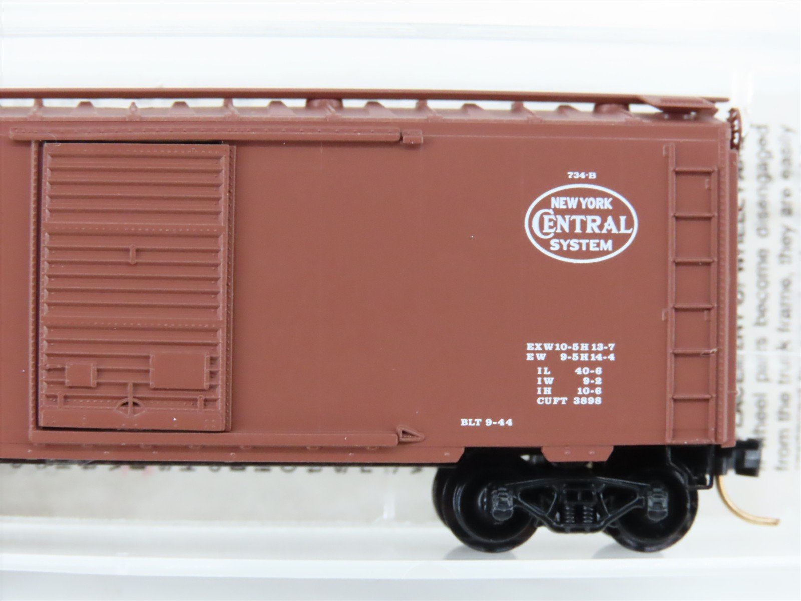 N Scale Micro-Trains MTL 20047 NYC New York Central System 40' Box Car #159000
